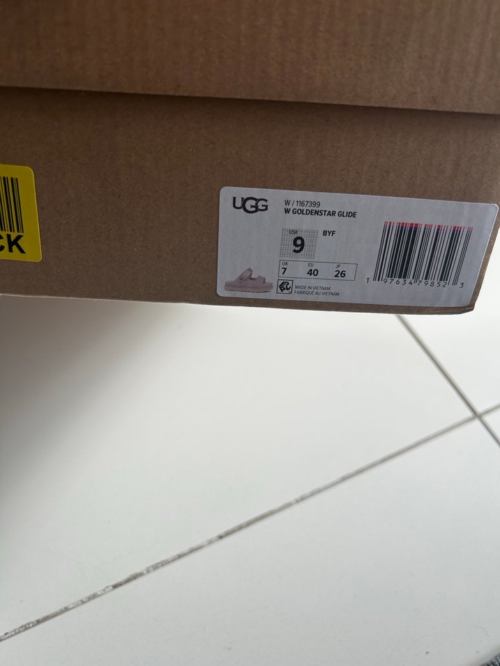 #ugg lila deri terlik - Görsel 3