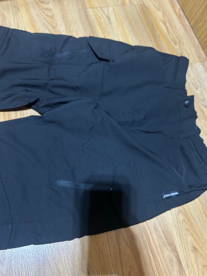 Siyah Erkek kargo şantiye ve günlük kargo şort - Görsel 2