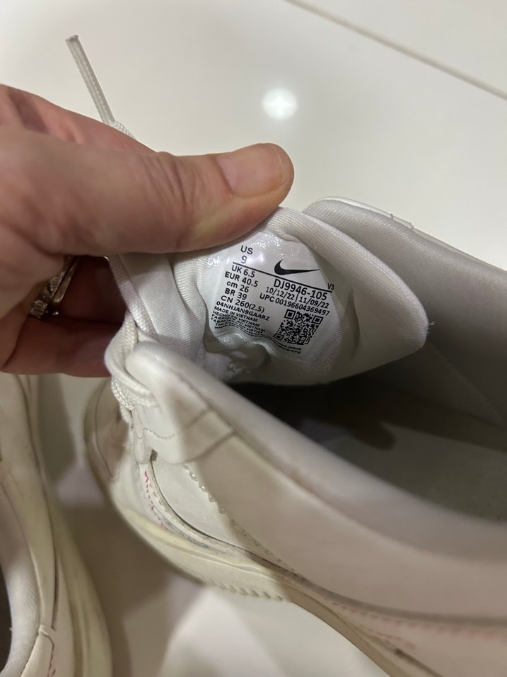 Beyaz Pembe Detaylı Platform Spor Ayakkabı - Görsel 4