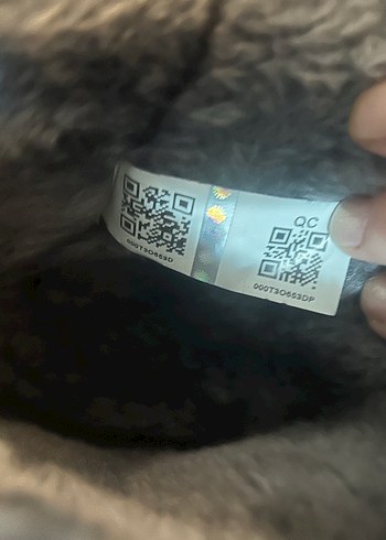 Gri ugg uzun çizme - Görsel 6