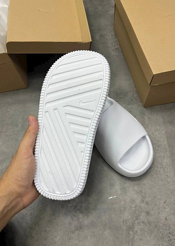 Beyaz Erkek Nike Terlik - Görsel 3