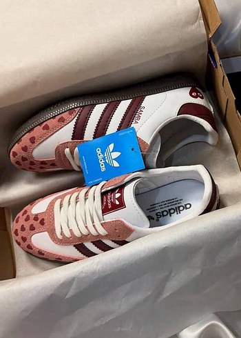 Adidas Kadın Pembe Desenli Spor Ayakkabı - Görsel 5