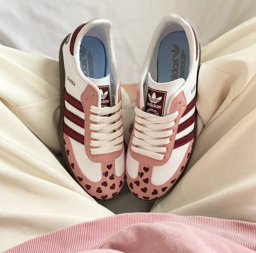 Adidas Kadın Pembe Desenli Spor Ayakkabı - Görsel 3