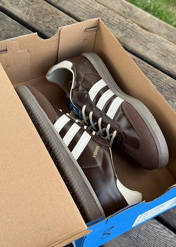 Adidas Samba Kahverengi Kadın Spor Ayakkabı - Görsel 2