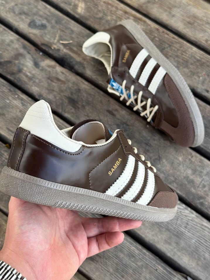 Adidas Samba Kahverengi Kadın Spor Ayakkabı - Görsel 5