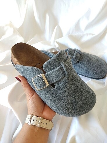 #Birkenstock #Gri #Terlik
