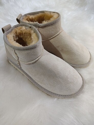 Ugg #Kadın #Ugg #Bej #Bot