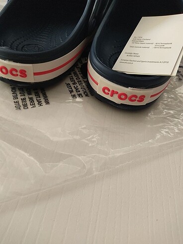 42 Beden lacivert Renk Crocs Terlik