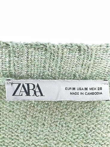s Beden yeşil Renk Zara Kazak / Triko %70 İndirimli.