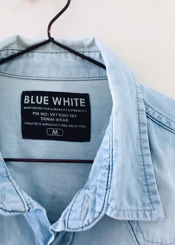 Mavi Erkek Denim Gömlek Uzun Kollu - Görsel 2