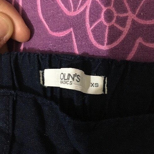 xs Beden İnce kumaş pantalon