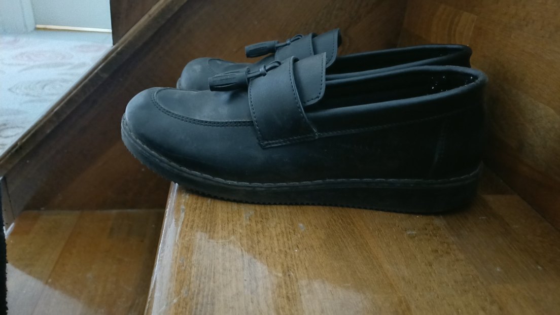 Erkek Çocuk Püsküllü Siyah Loafer Ayakkabı - Görsel 2