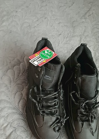 Siyah Gri Bağcıklı Erkek Outdoor Ayakkabı - Görsel 5