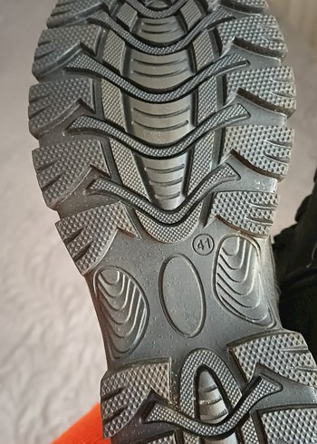 Siyah Gri Bağcıklı Erkek Outdoor Ayakkabı - Görsel 4