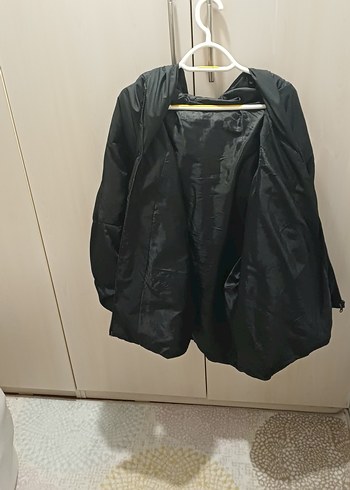 Siyah Fermuarlı Kadın Street Wear Ceket - Görsel 4