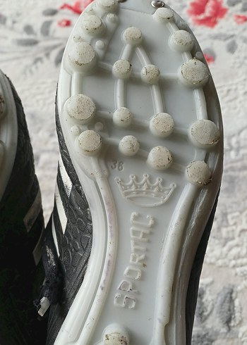 Siyah Erkek çocuk Futbol Ayakkabısı Velcro Detaylı - Görsel 3