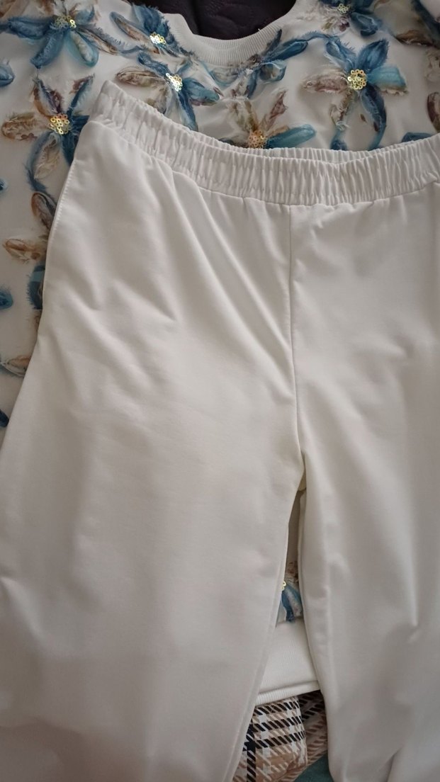 Mavi Nakışlı ikili takım - Görsel 2