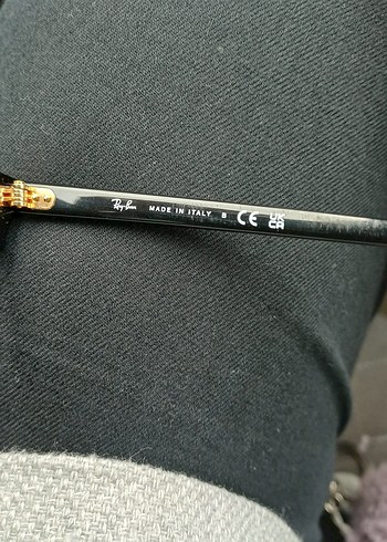 RAYBAN Siyah Parlak Klasik Kadın Güneş Gözlüğü - Görsel 6