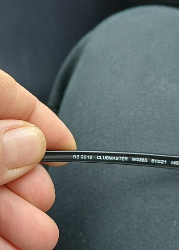 RAYBAN Siyah Parlak Klasik Kadın Güneş Gözlüğü - Görsel 3