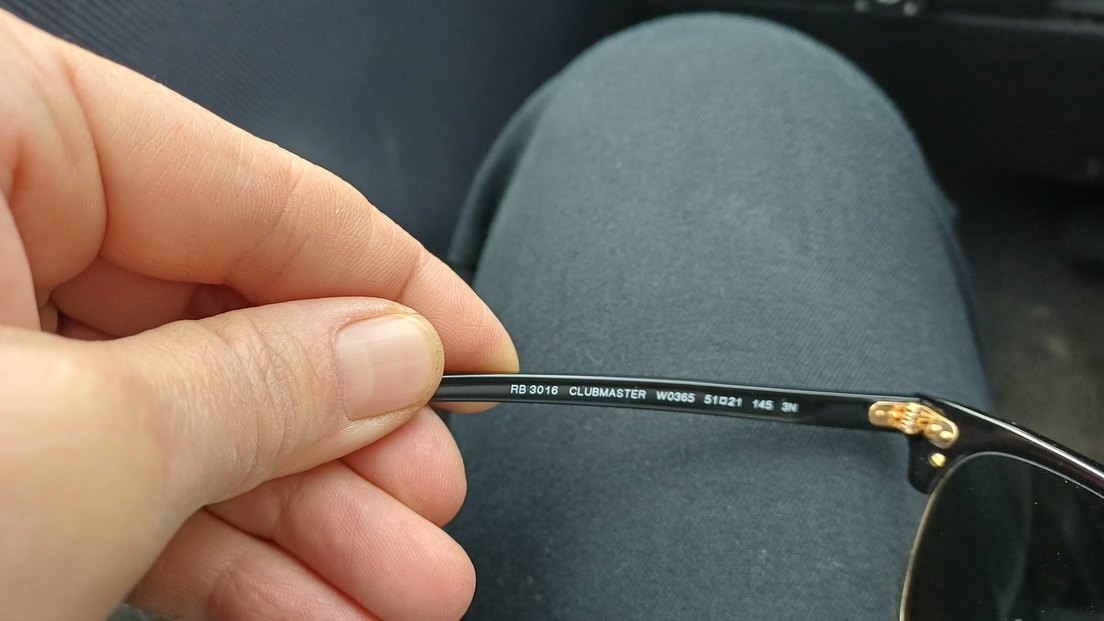 RAYBAN Siyah Parlak Klasik Kadın Güneş Gözlüğü - Görsel 3