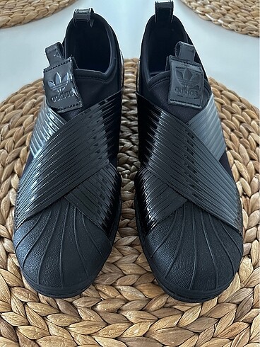 Adidas slip on siyah rugan