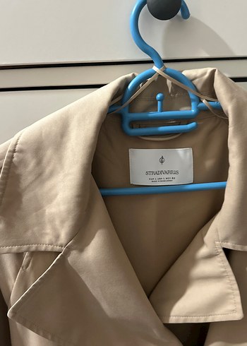 Stradivarius Bej Kadın Midi Trençkot