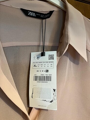 xl Beden Zara gömlek