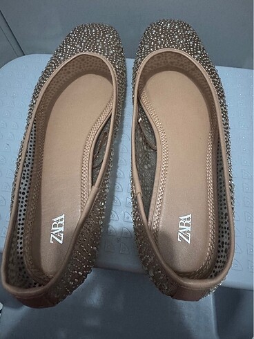 39 Beden ten rengi Renk Taşlı zara babet