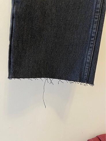 40 Beden siyah Renk Straight Jean