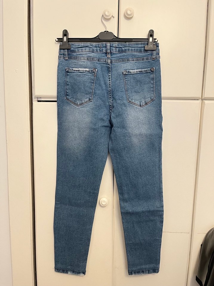 Mavi Regular Fit Midi Kot Pantolon - Görsel 2