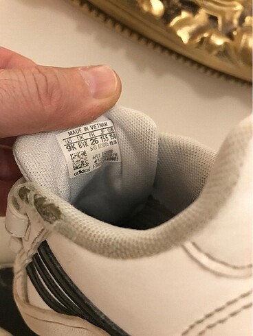 26 Beden beyaz Renk Adidas 26 no