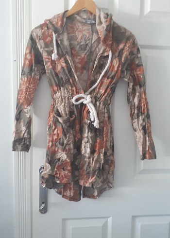 Bağcıklı Bohem Mini Kadın Elbise - Görsel 2