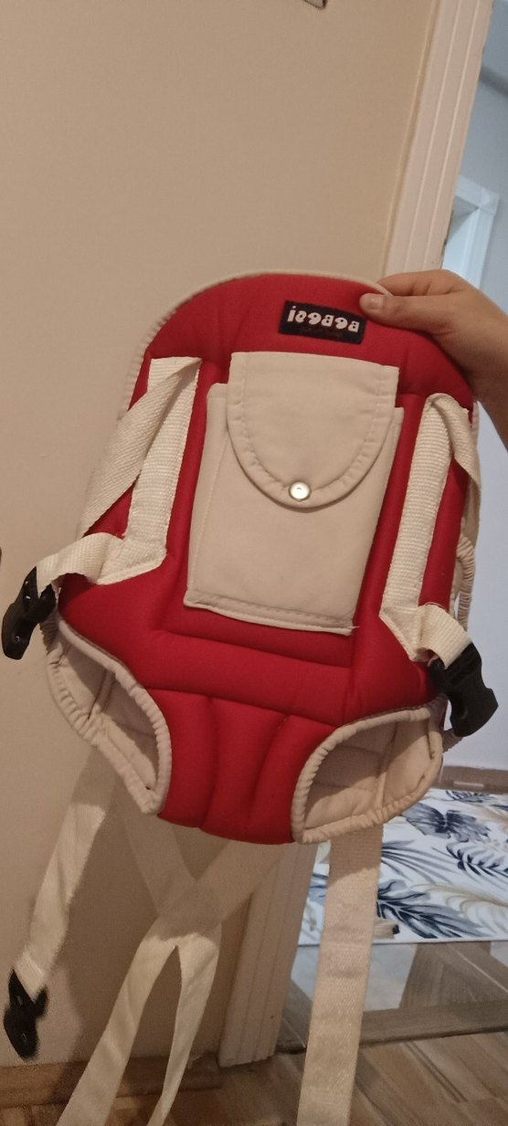 Kırmızı Bebek Taşıyıcı - Görsel 2