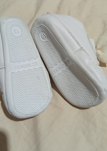 Kız Bebek Beyaz İlk Adım Ayakkabısı - Görsel 2