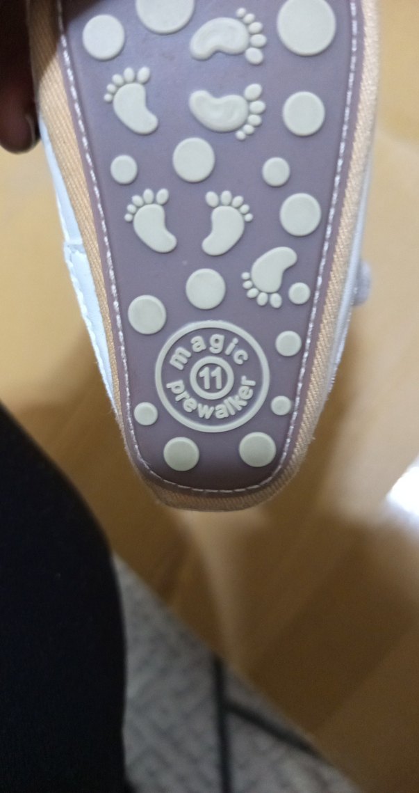 Beyaz kiz Bebek İlk Adım Ayakkabısı - Görsel 3