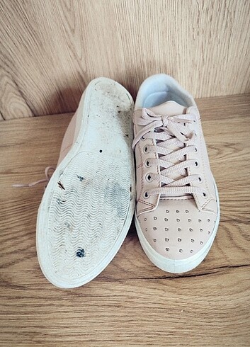 37 Beden çeşitli Renk Pudra sneaker