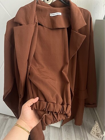 xl Beden kahverengi Renk Balzer takım