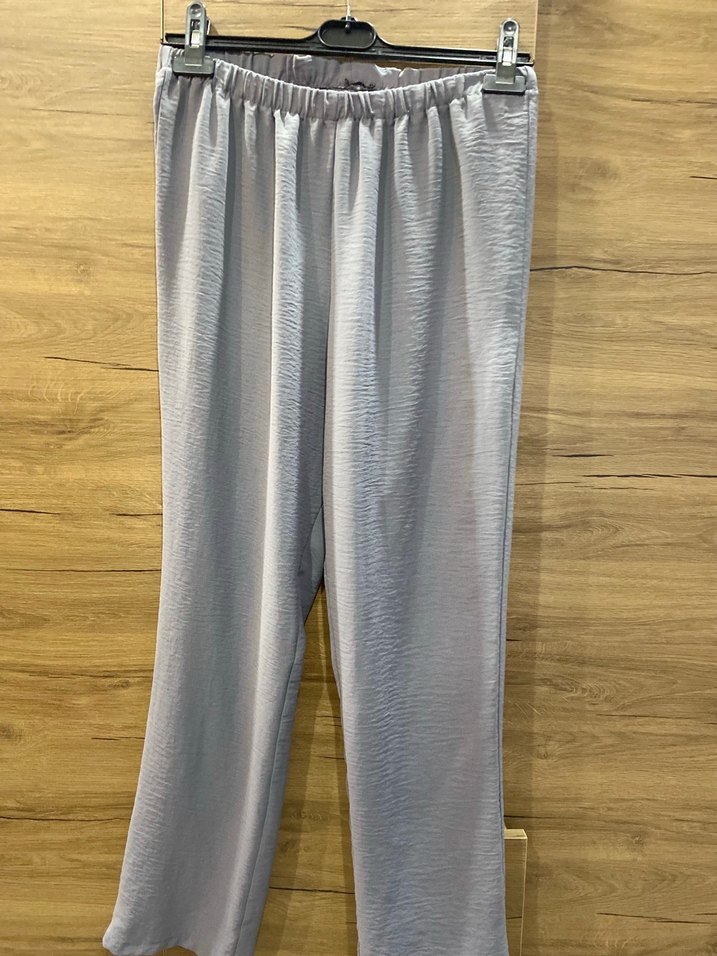 Gri Bol Kesim Uzun Bluzlu Takım 36-42 beden aralığındadır - Görsel 5