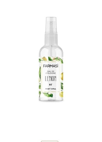 Farmasi Limon Kolonyası 