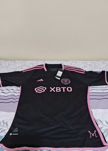 Siyah-Pembe Atletik Forması Velcro - Görsel 3