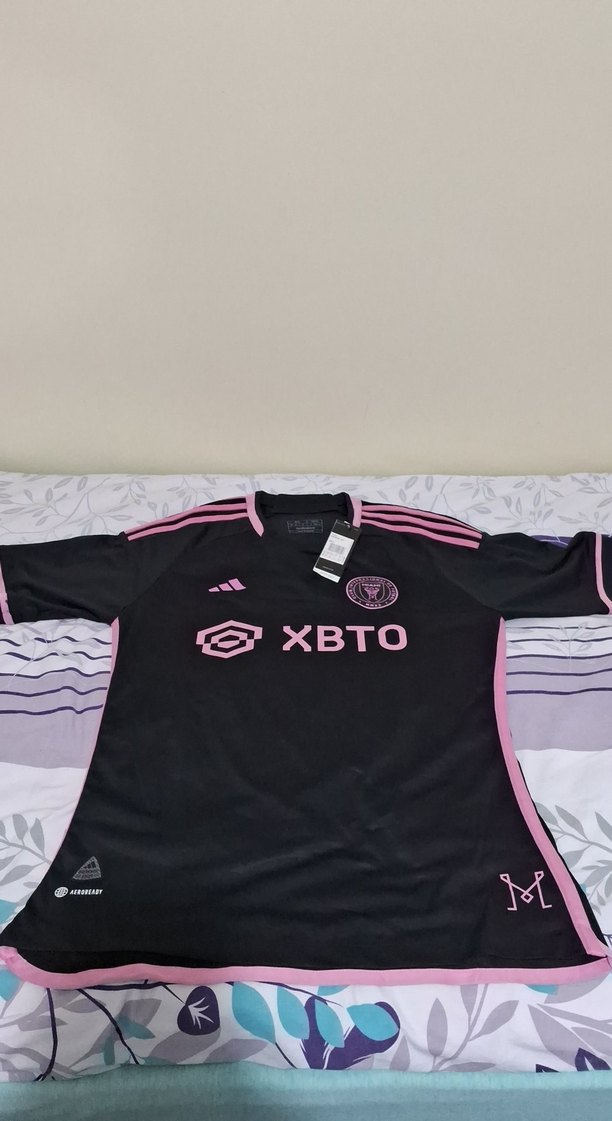 Siyah-Pembe Atletik Forması Velcro - Görsel 3