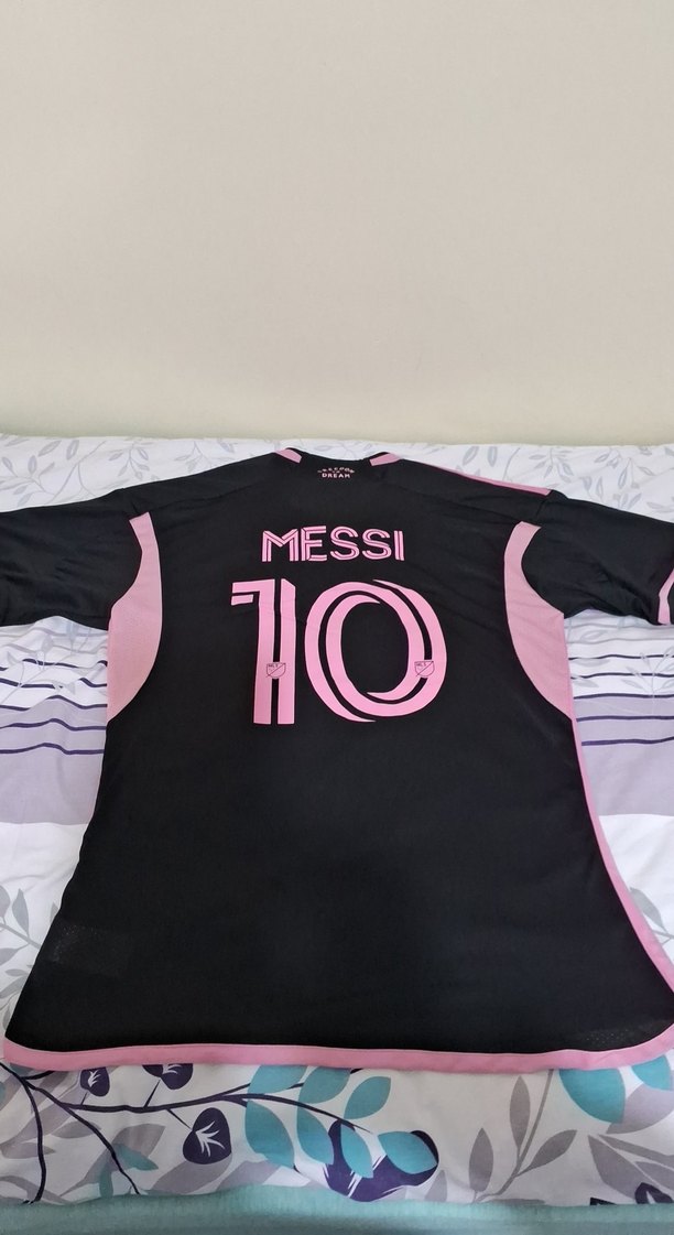 Siyah-Pembe Atletik Forması Velcro - Görsel 4