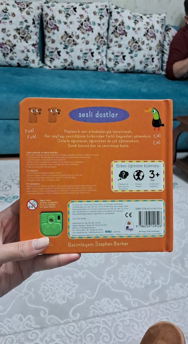 Sesli Doğadaki Hayvanlar Kitabı - Görsel 2