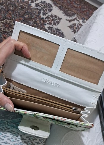 Çiçek Desenli Bohem Kadın Cüzdanı - Görsel 3