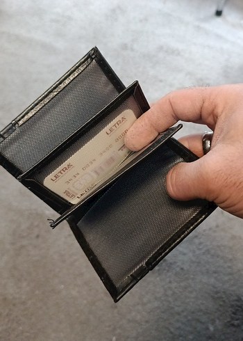 Siyah Erkek Yılan Desenli Cüzdan - Görsel 3