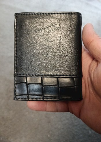 Siyah Erkek Yılan Desenli Cüzdan - Görsel 2