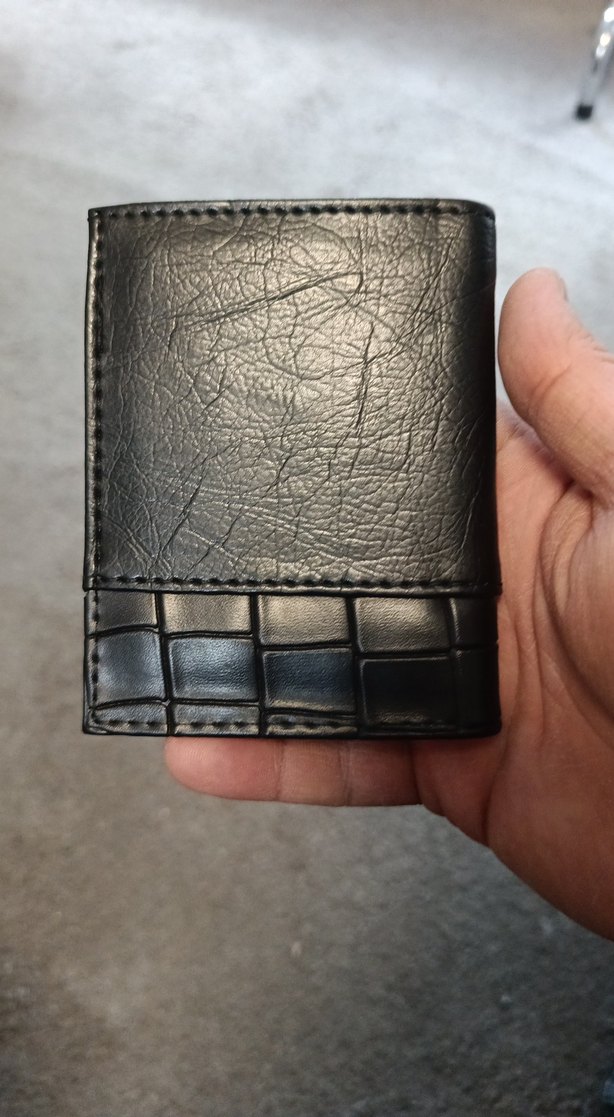 Siyah Erkek Yılan Desenli Cüzdan - Görsel 2