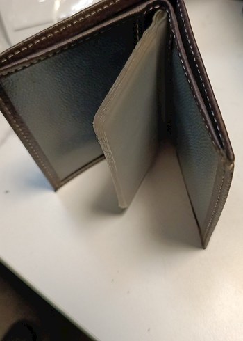 Koyu Kahverengi Erkek Cüzdanı - Görsel 3