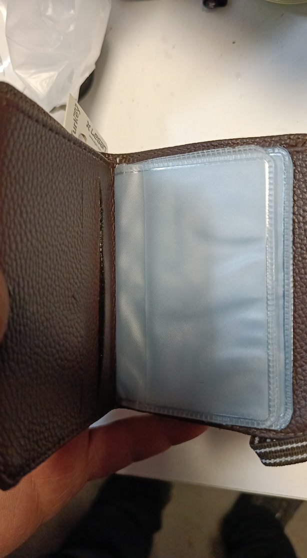 Kahverengi Erkek Deri Kartlık Cüzdan - Görsel 3