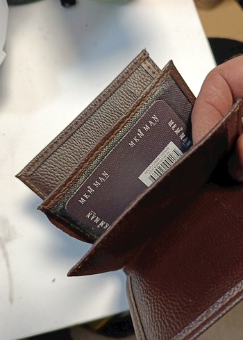 Koyu Kahverengi Erkek Cüzdan - Görsel 3